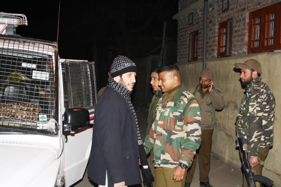 Shah arrested during nocturnal raid, taken to unknown destination